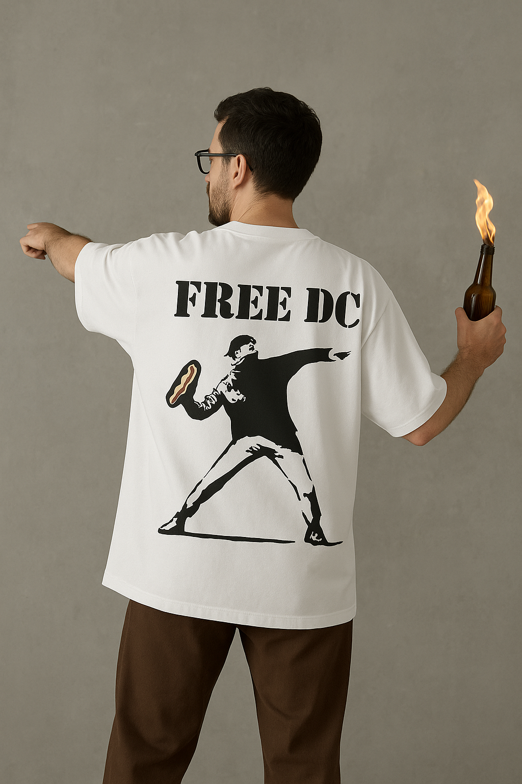 Free DC Oversized T-Shirt