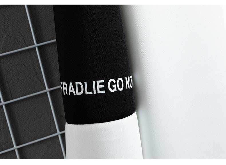 Ethnic Style Men's Hooded Sweater Slim Fit Ninth Pants Sports Suit